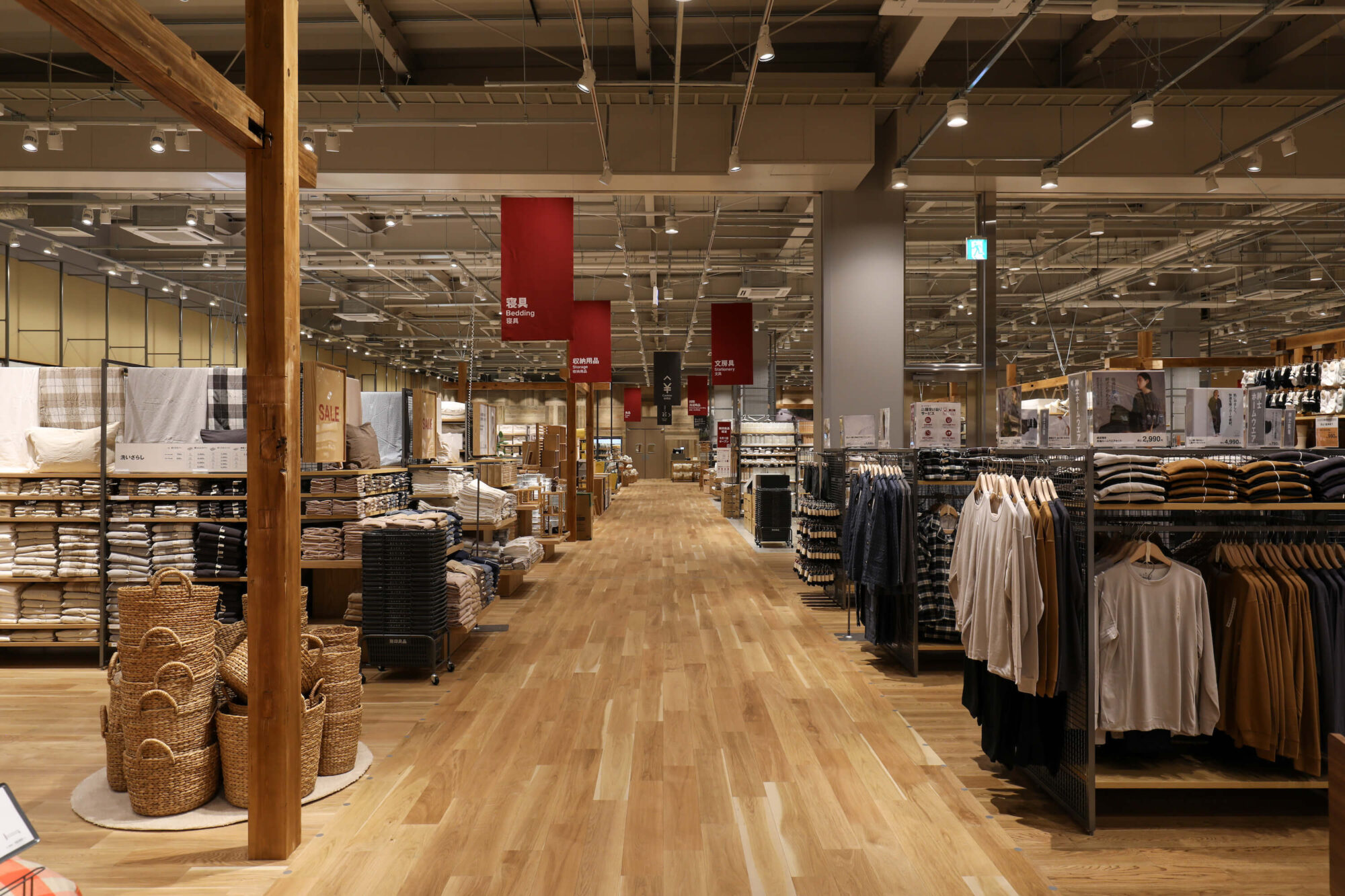 ラックランド様 店舗の撮影 (無印良品)