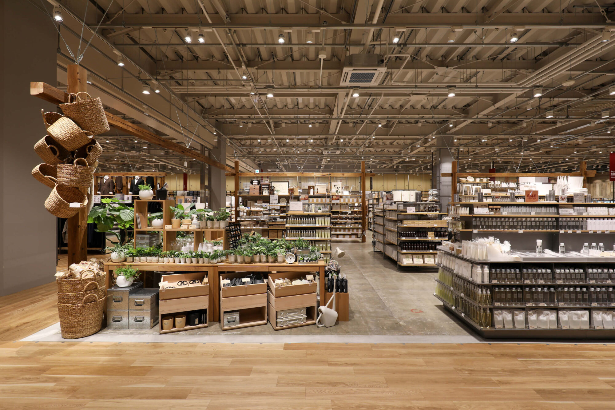 ラックランド様 店舗の撮影 (無印良品)